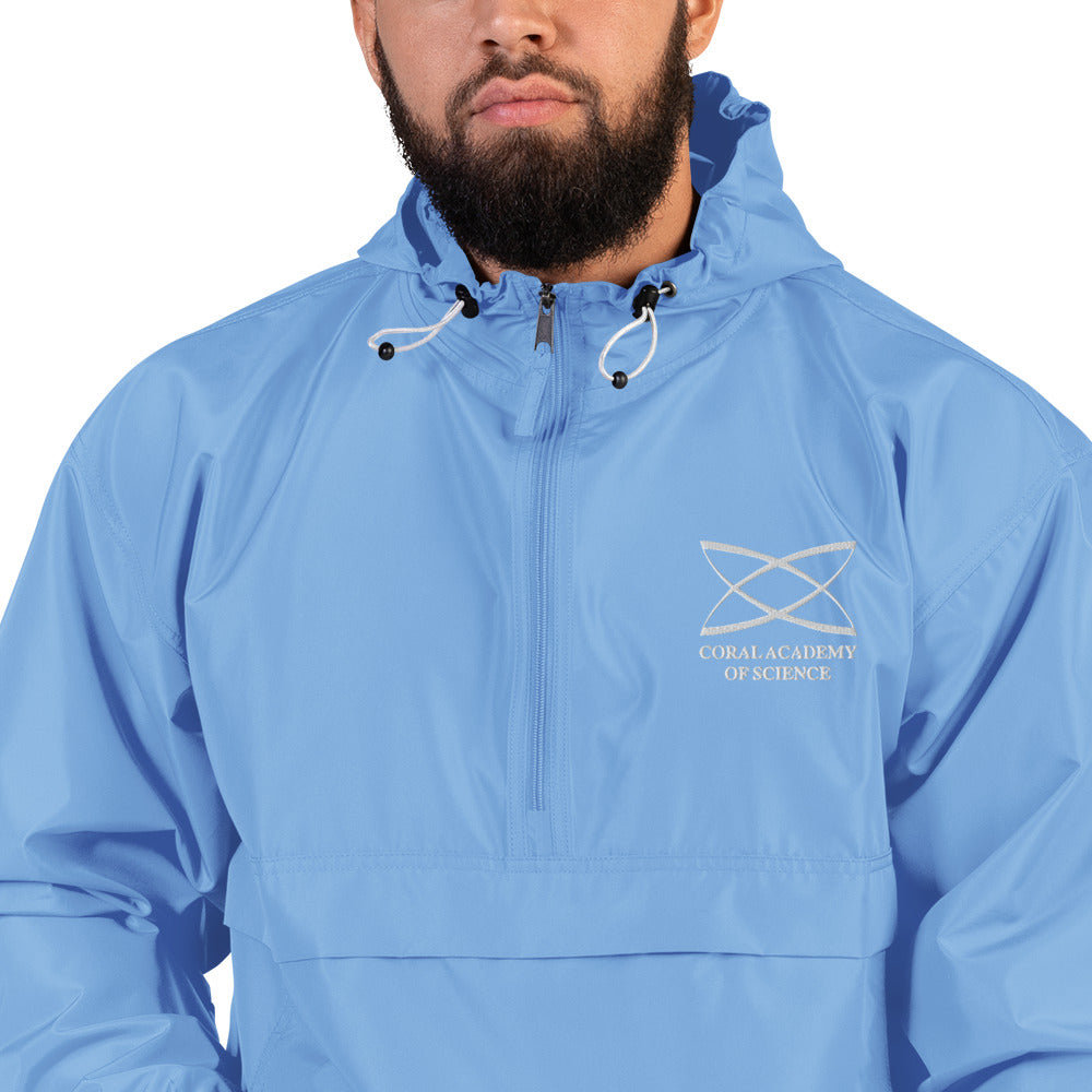 Coral Academy Embroidered Champion Packable Jacket