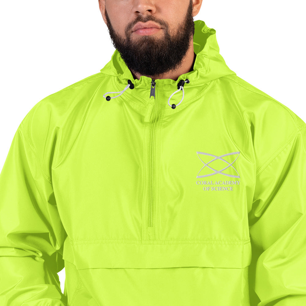 Coral Academy Embroidered Champion Packable Jacket