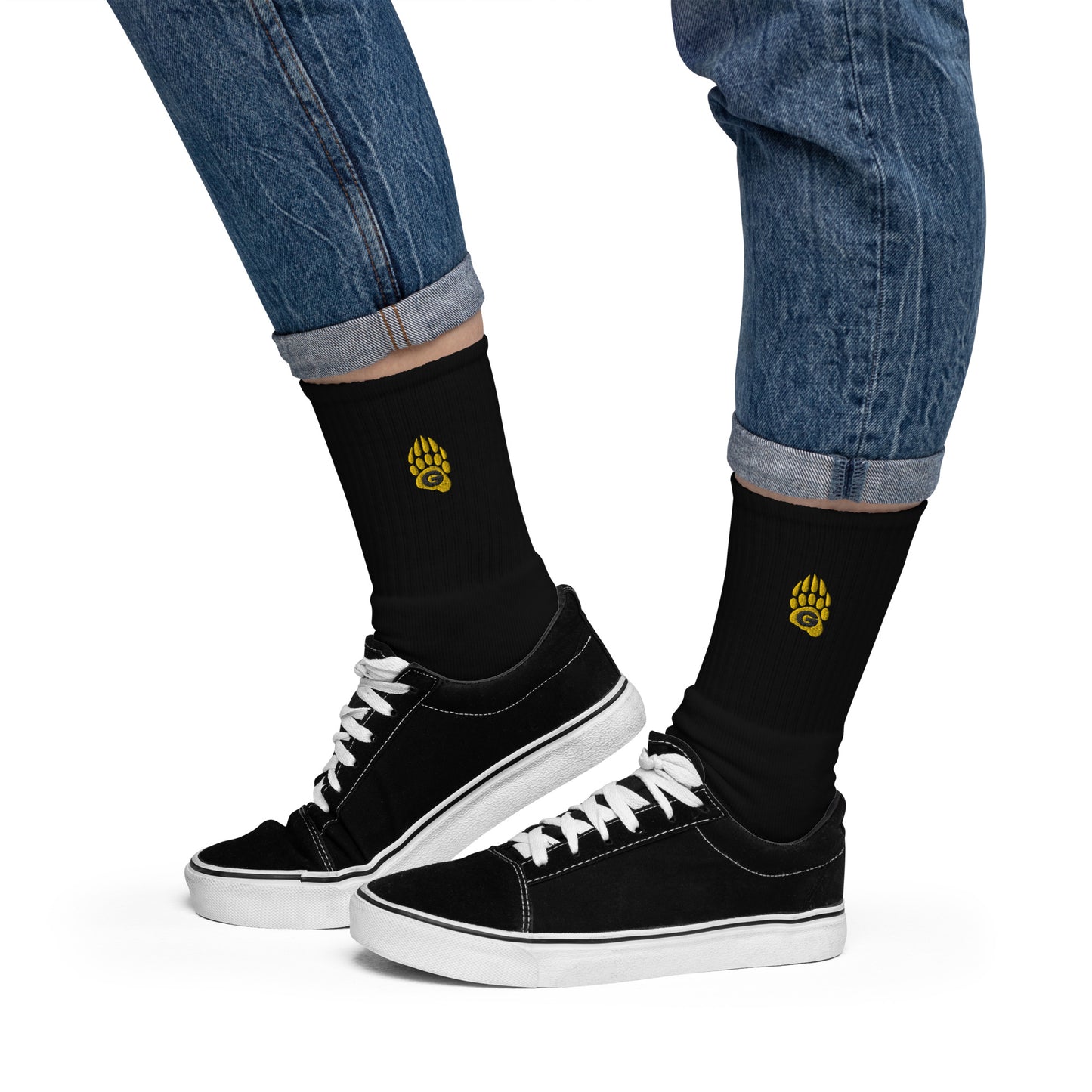 10U Grizzlies Embroidered Socks
