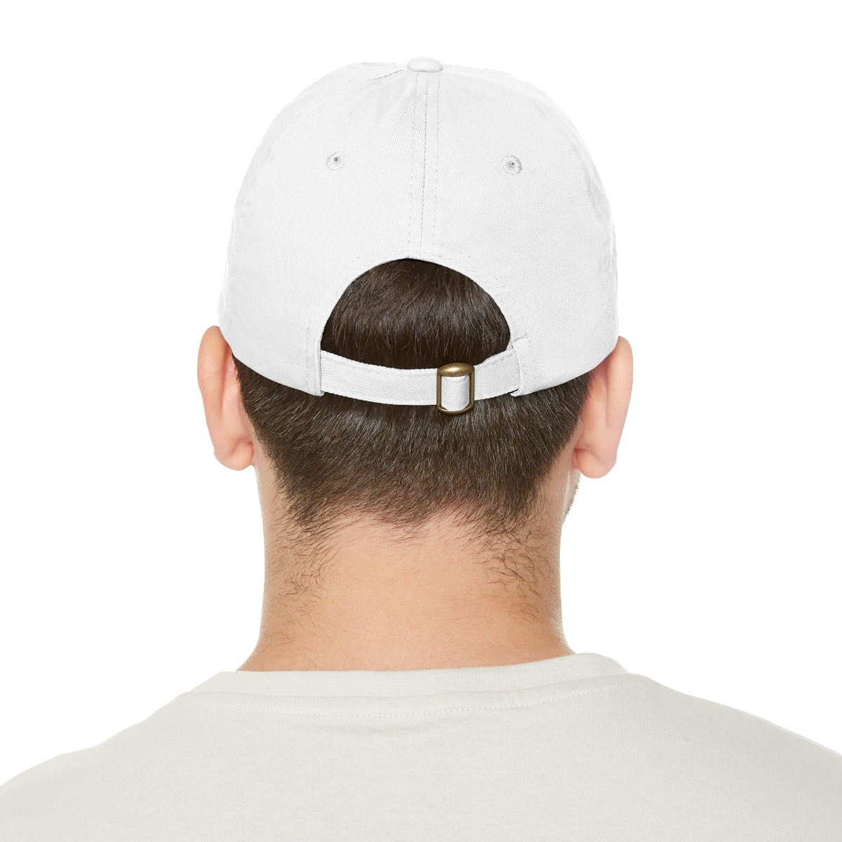 Coral Academy Dad Hat with Leather Patch