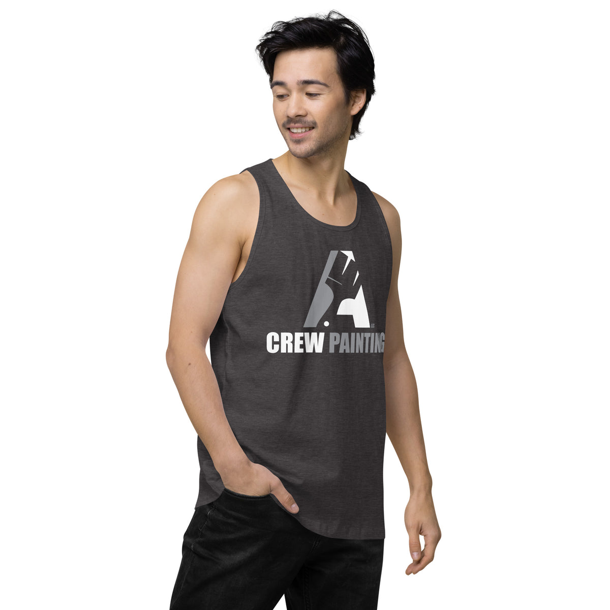 A Crew Painting Men’s Work Tank