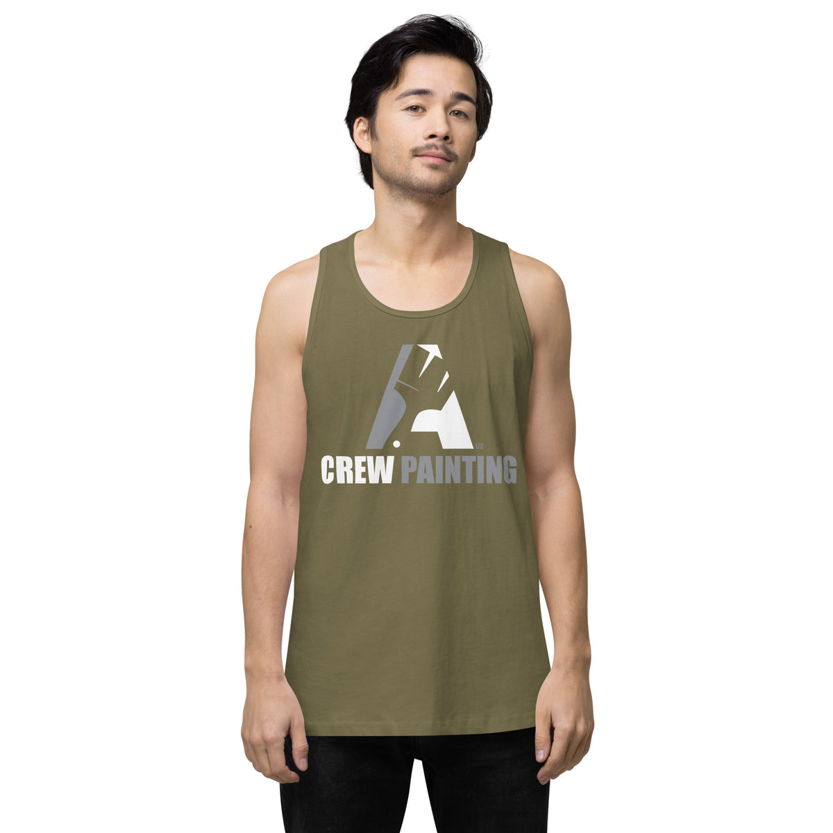 A Crew Painting Men’s Work Tank