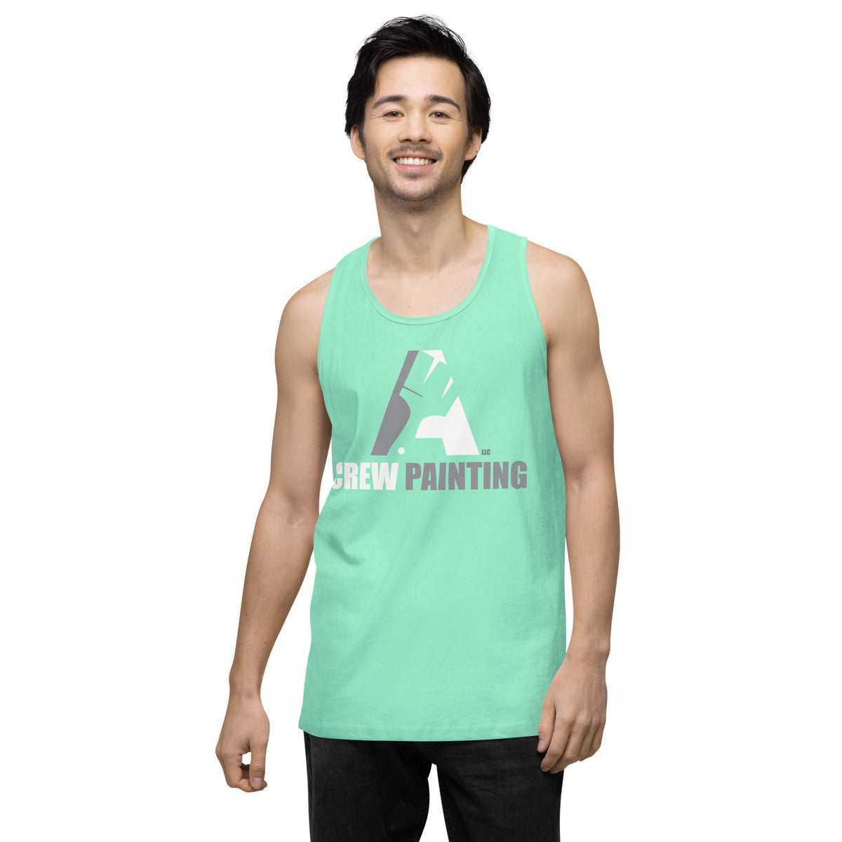 A Crew Painting Men’s Work Tank