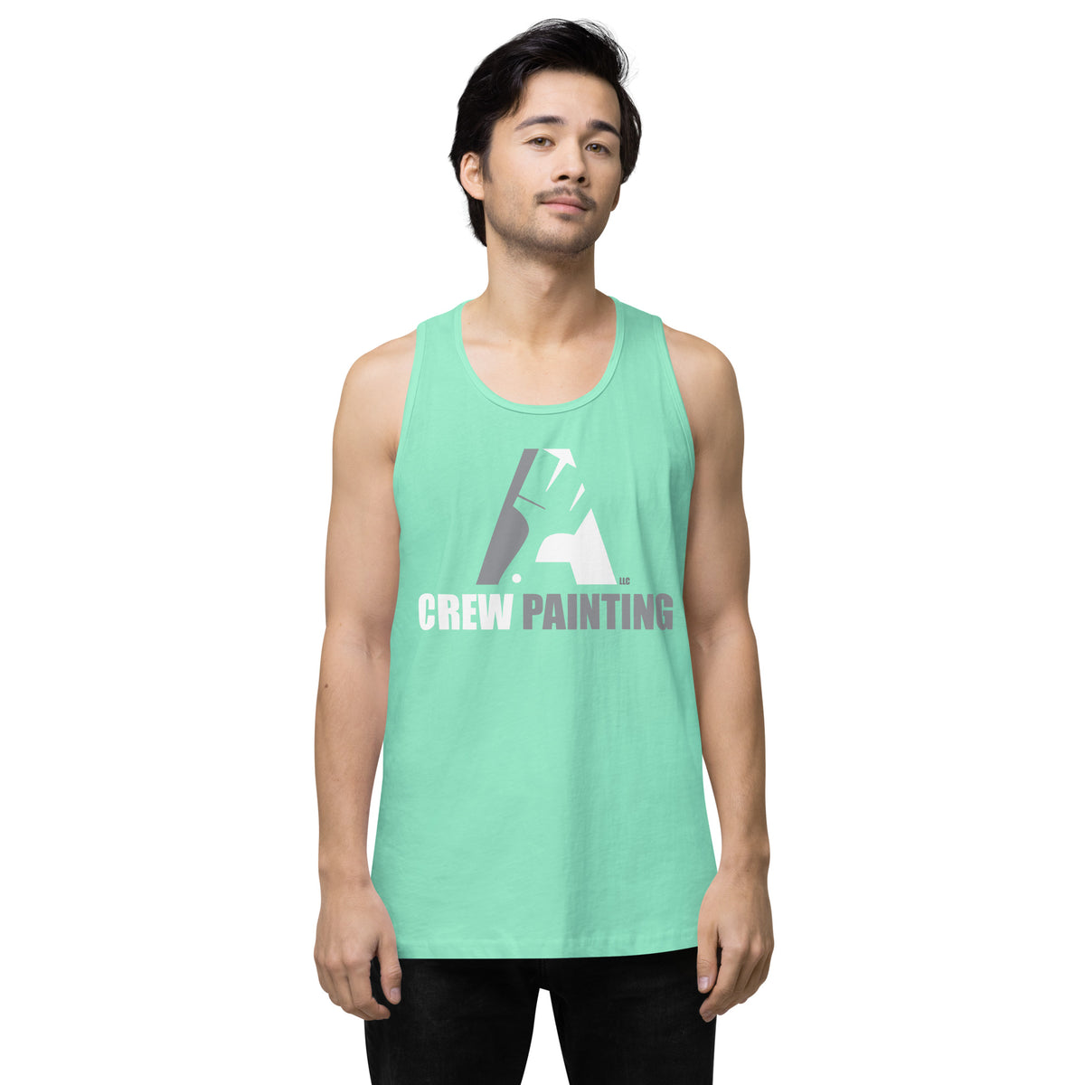 A Crew Painting Men’s Work Tank