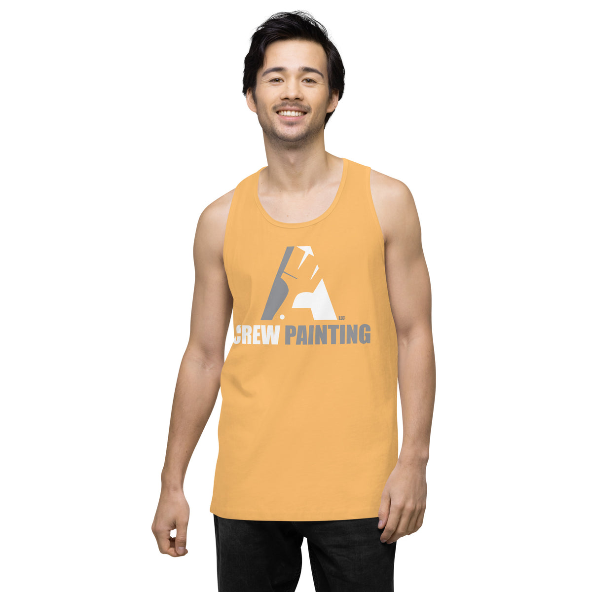 A Crew Painting Men’s Work Tank
