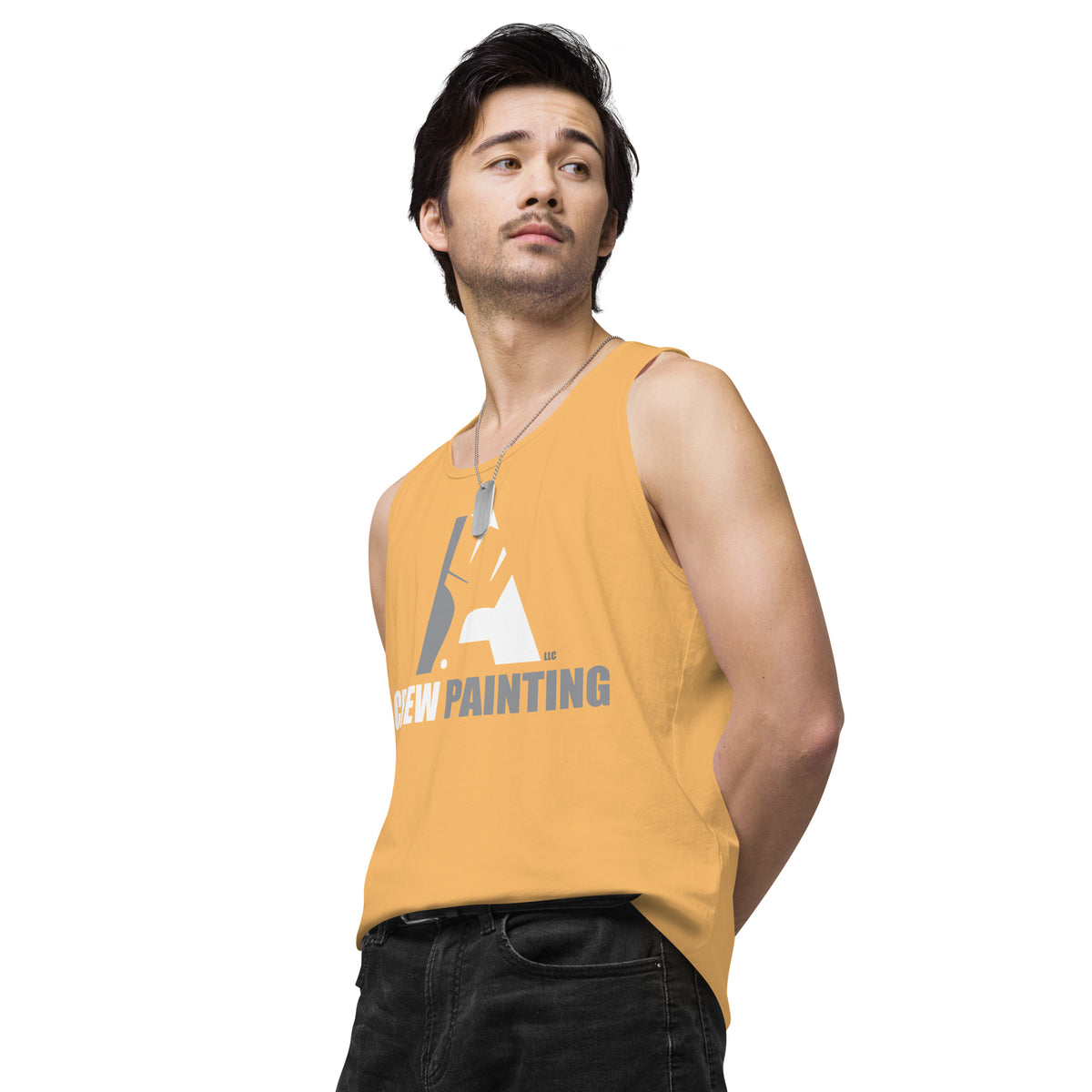 A Crew Painting Men’s Work Tank