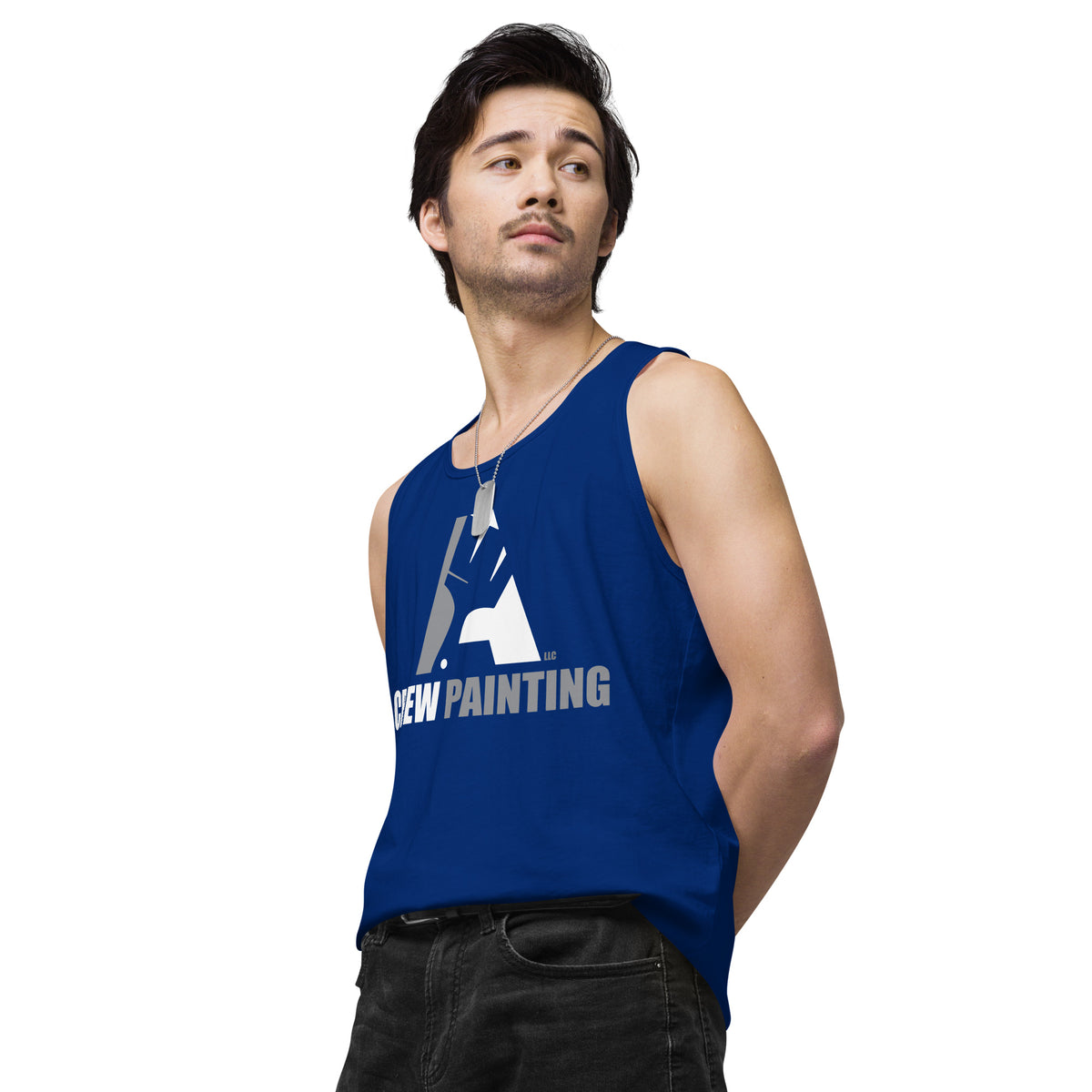 A Crew Painting Men’s Work Tank