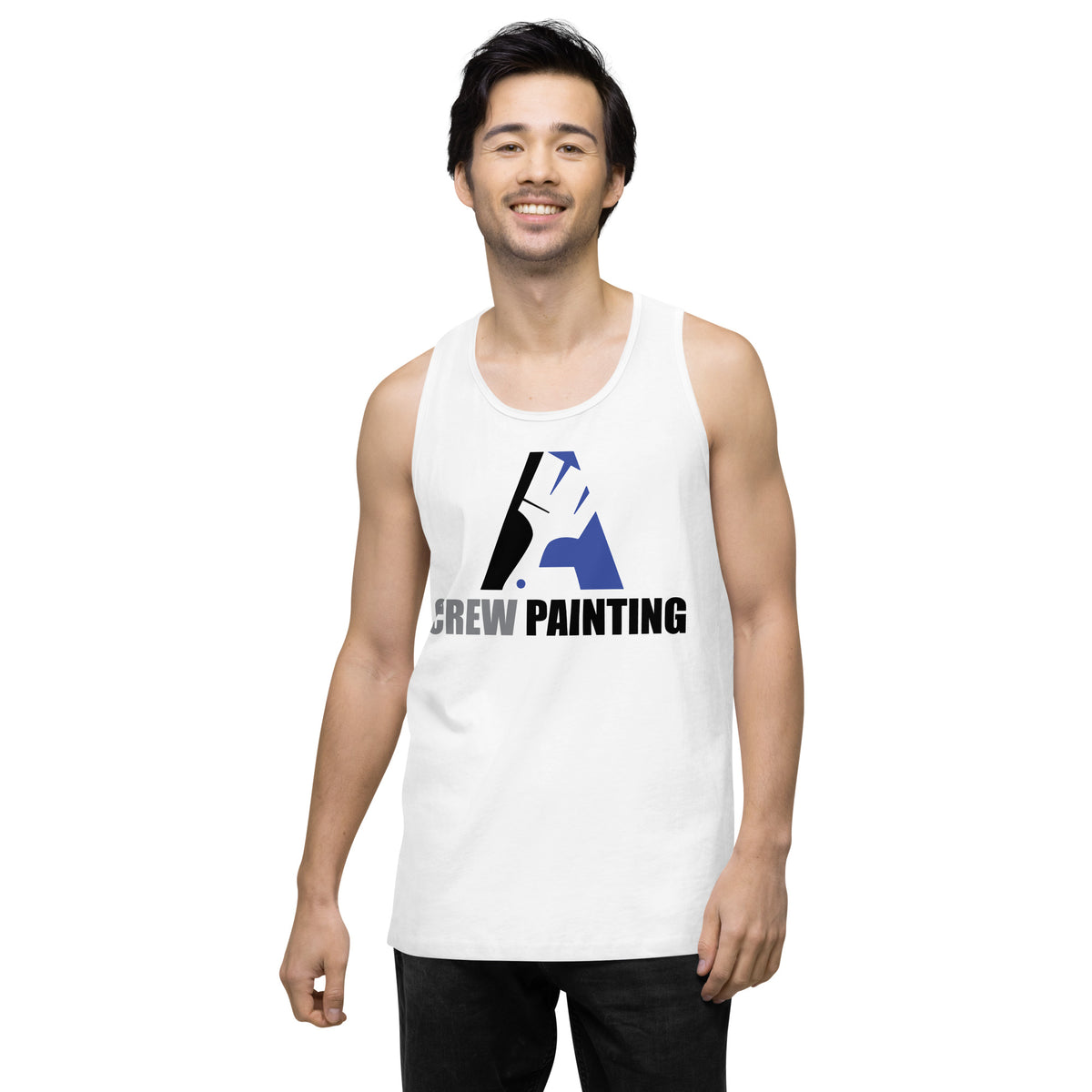 A Crew Painting Men’s Work Tank