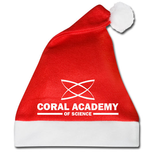 Coral Academy Santa Hat - red