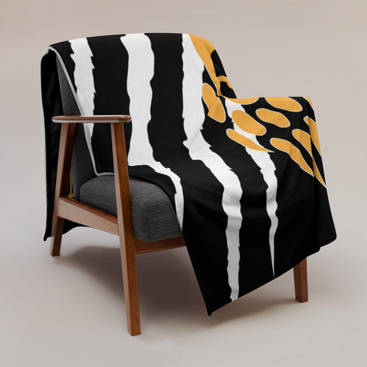 10U Grizzlies Throw Blanket