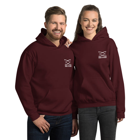 Coral Pocket Logo Unisex Hoodie