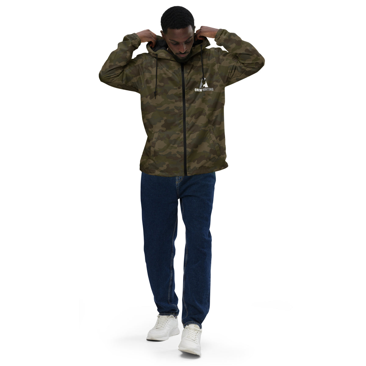 A Crew Painting Unisex Lightweight Zip Up Windbreaker