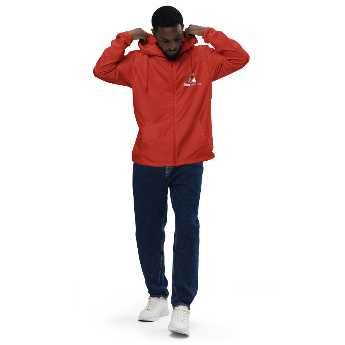 A Crew Painting Unisex Lightweight Zip Up Windbreaker