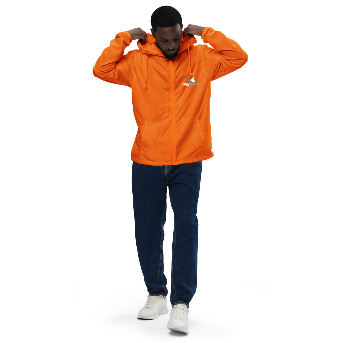 A Crew Painting Unisex Lightweight Zip Up Windbreaker