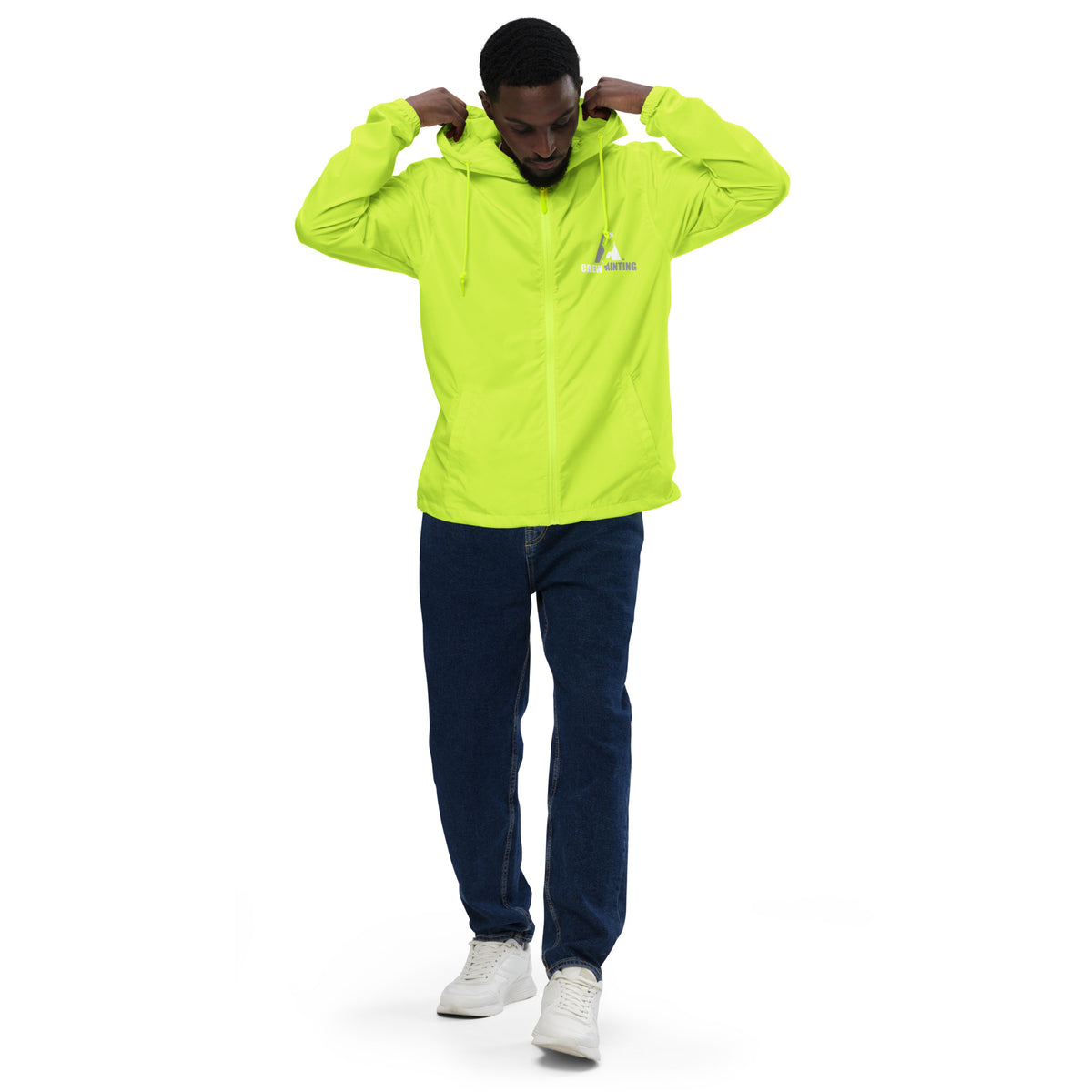 A Crew Painting Unisex Lightweight Zip Up Windbreaker