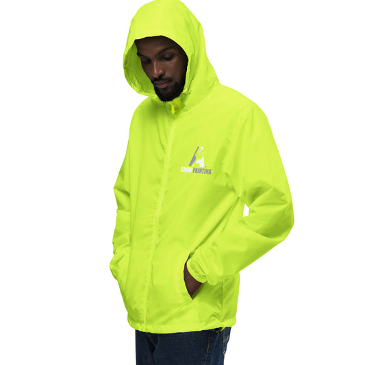 A Crew Painting Unisex Lightweight Zip Up Windbreaker
