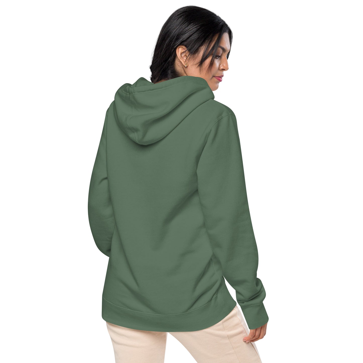 10U Grizzlies Embroidered Unisex Pigment-Dyed Hoodie