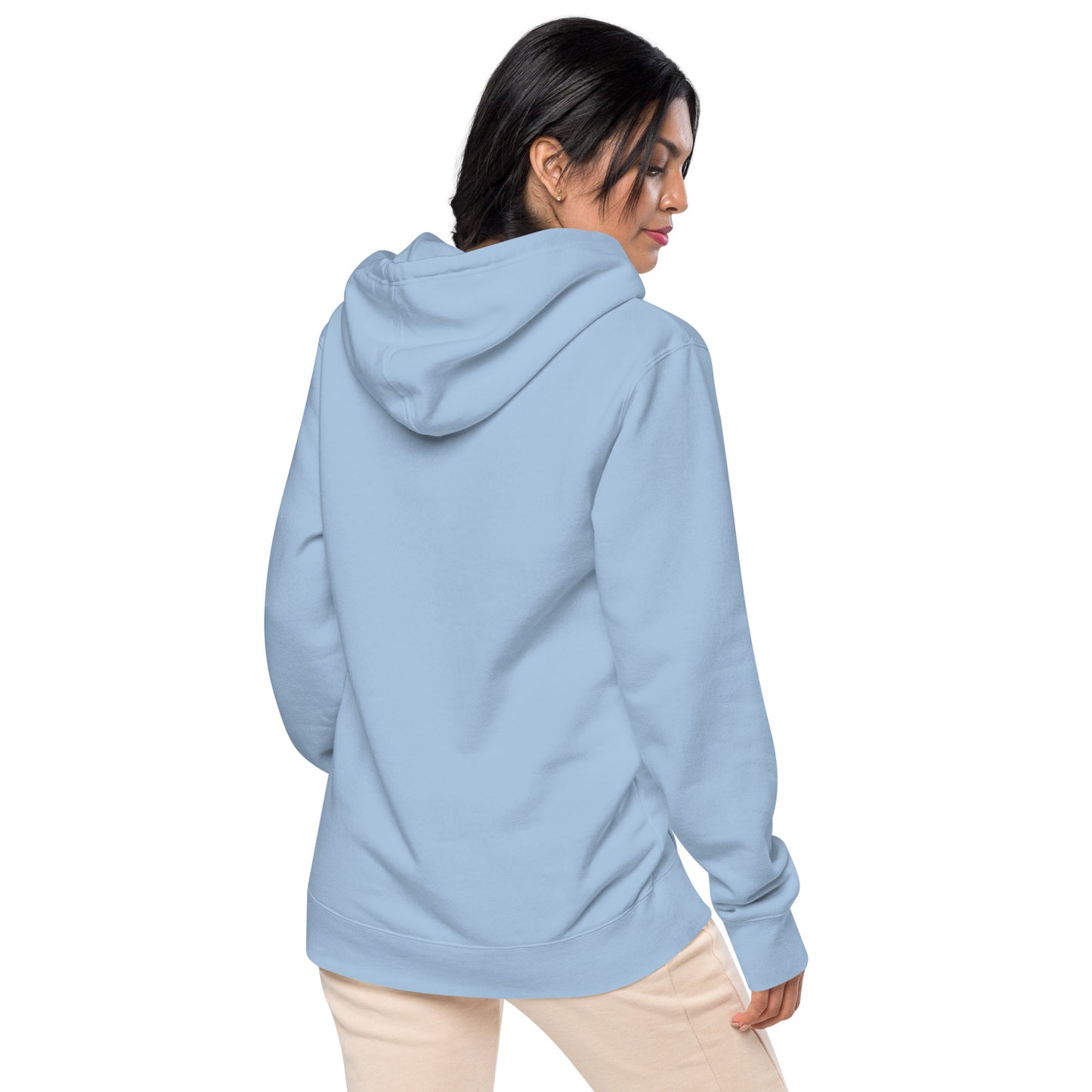 10U Grizzlies Embroidered Unisex Pigment-Dyed Hoodie