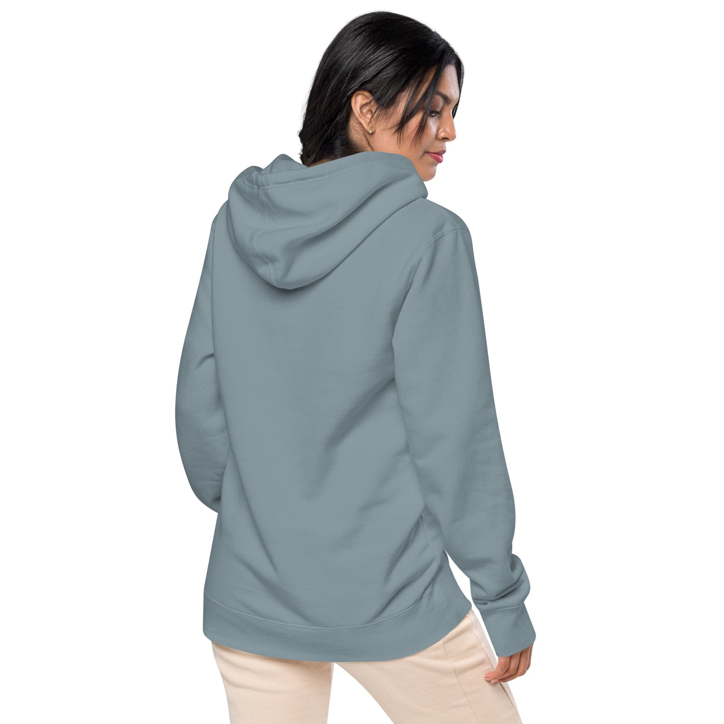 10U Grizzlies Embroidered Unisex Pigment-Dyed Hoodie