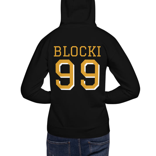 Custom 10U Grizzlies Embroidered and Screen Printed Unisex Hoodie