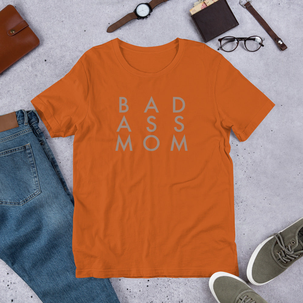 Bad Ass Mom Short-Sleeve Unisex T-Shirt