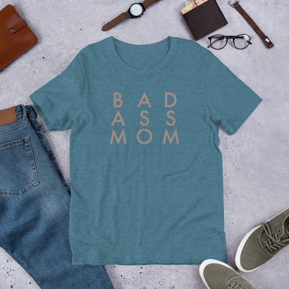 Bad Ass Mom Short-Sleeve Unisex T-Shirt