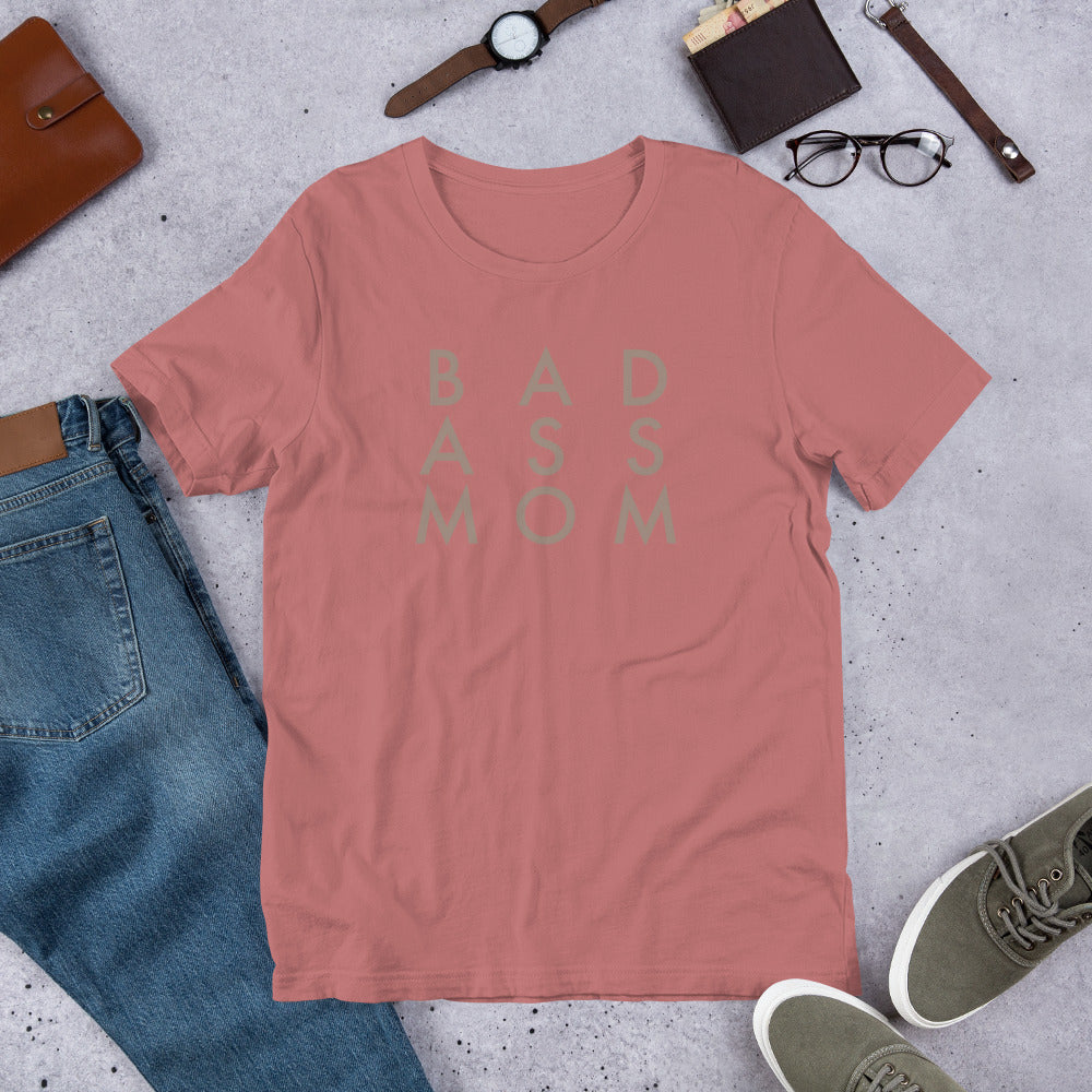 Bad Ass Mom Short-Sleeve Unisex T-Shirt
