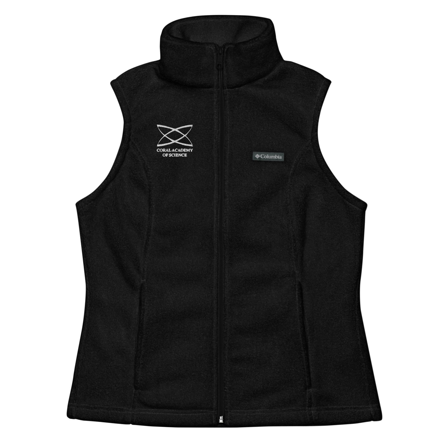 Coral Academy Embroidered Women’s Columbia Fleece Vest
