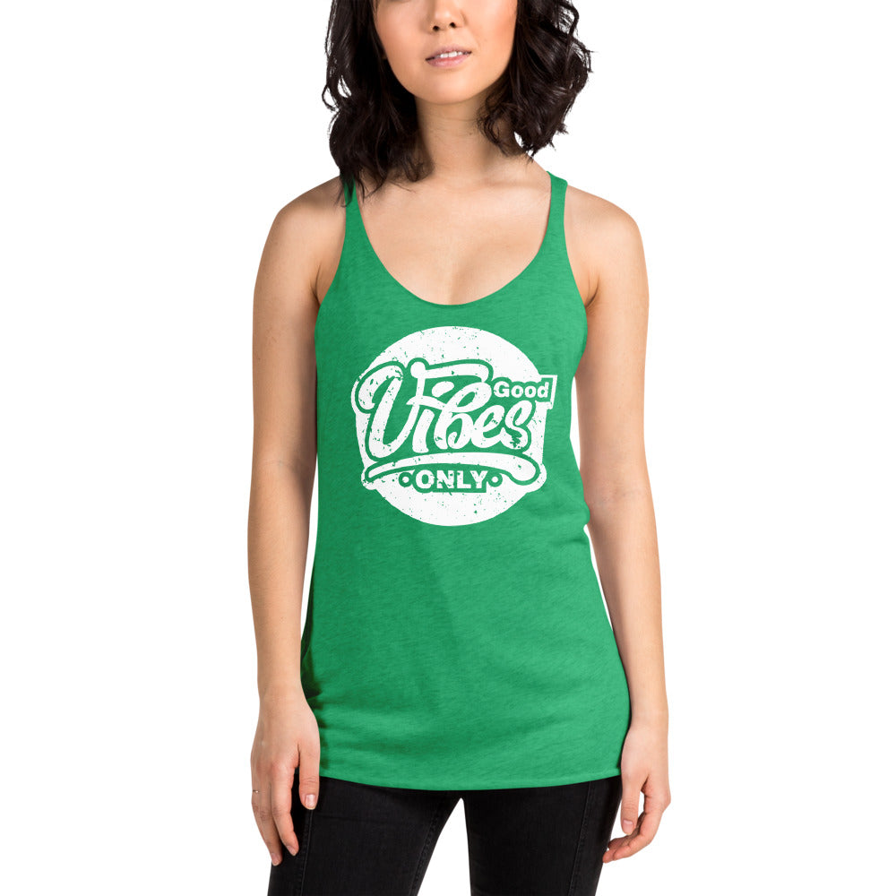 Good Vibes Only Women's Racerback Tank