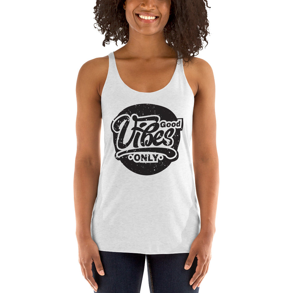 Good Vibes Only Women's Racerback Tank