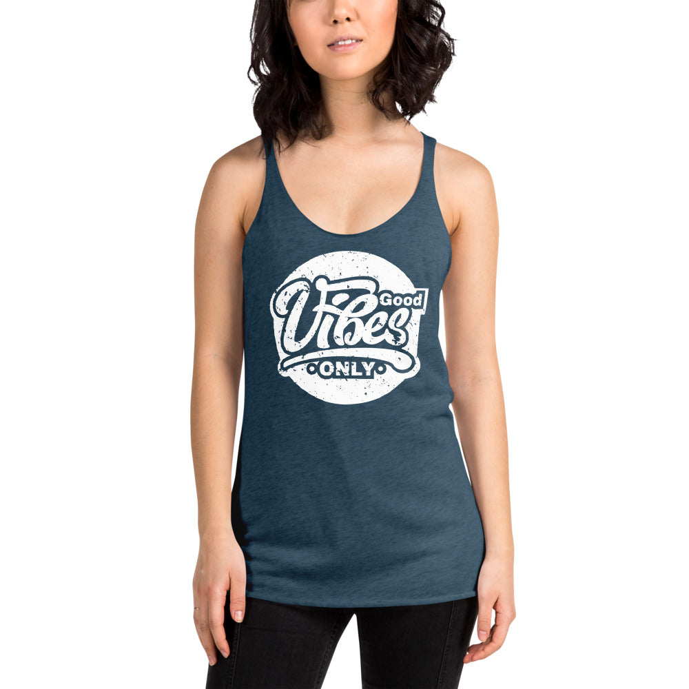 Good Vibes Only Women's Racerback Tank