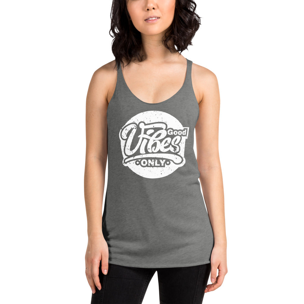 Good Vibes Only Women's Racerback Tank