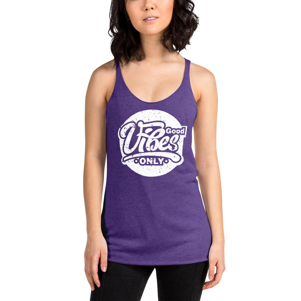 Good Vibes Only Women's Racerback Tank