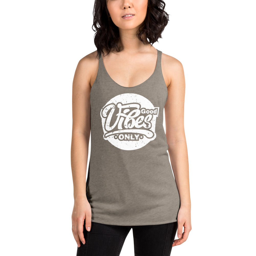 Good Vibes Only Women's Racerback Tank