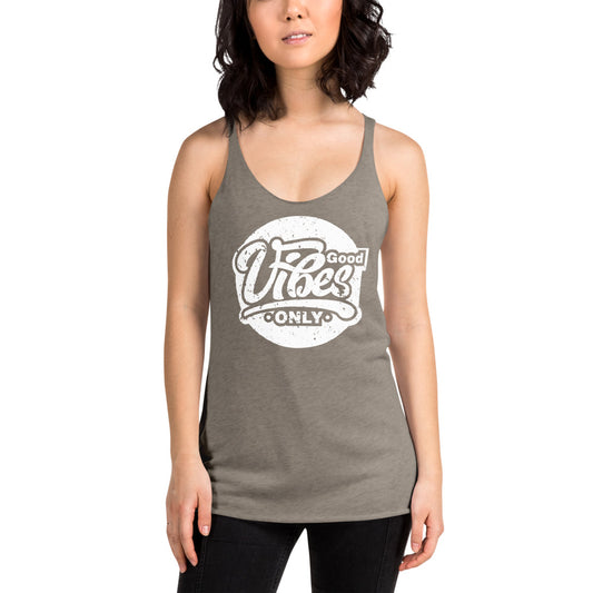Good Vibes Only Women's Racerback Tank