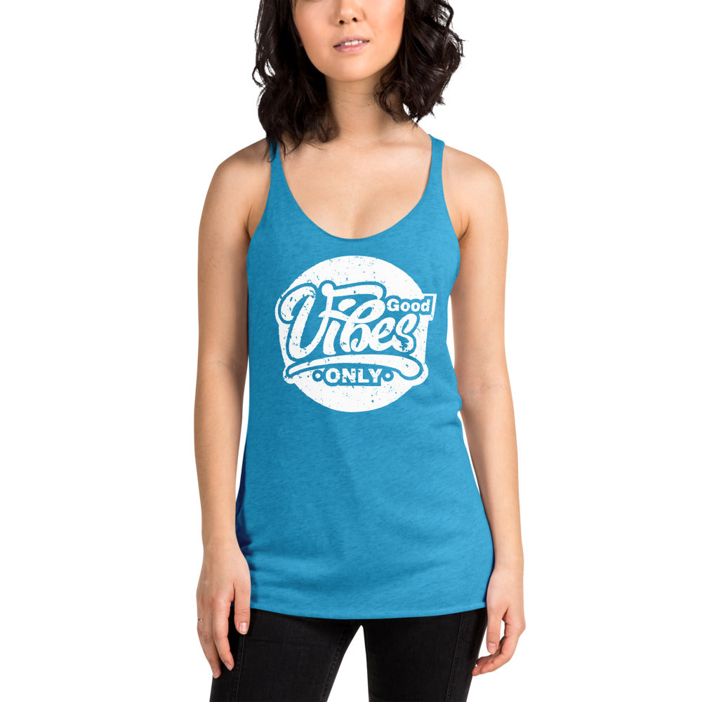 Good Vibes Only Women's Racerback Tank